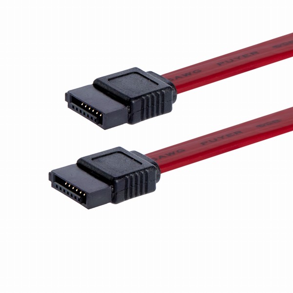 30cmシリアルATA/SATAケーブルSATA(7ピン)オス-SATA(7ピン)オス