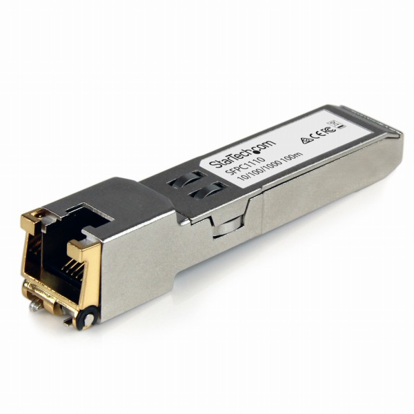 SFPモジュールCisco製SFP-GE-T互換1000BASE-T準拠RJ45銅製トランシーバ