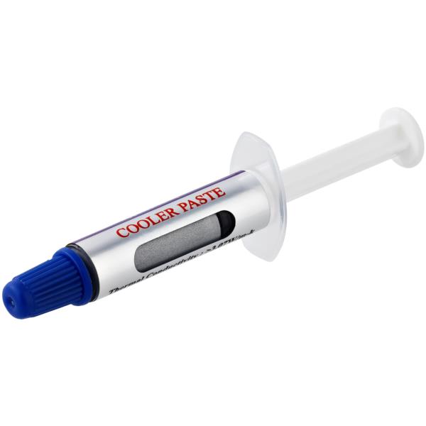 熱伝導シリコングリス/高性能サーマルペースト/注射器タイプ5個入り(各1.5g)/再封可能/金属酸化物入りヒートシンクグリス/CPU&GPU冷却シリコンペースト/RoHS&CE認証