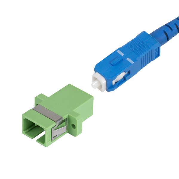 光ケーブル中継コネクター/10個セット/SC-SC/OS2シングルモード/SC-APCシンプレックス/光配線用カプラー