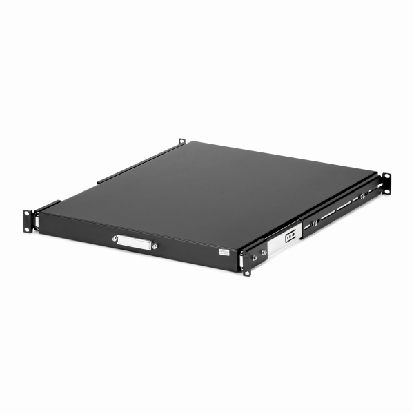 1U スライド式サーバラックマウント棚板 奥行き559mm 許容荷重25kg