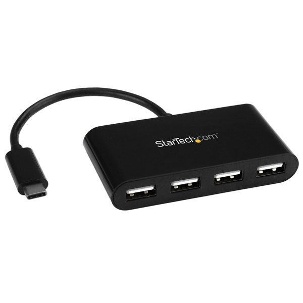 4ポートUSB-CハブUSB-C-4xUSB-AUSB2.0準拠