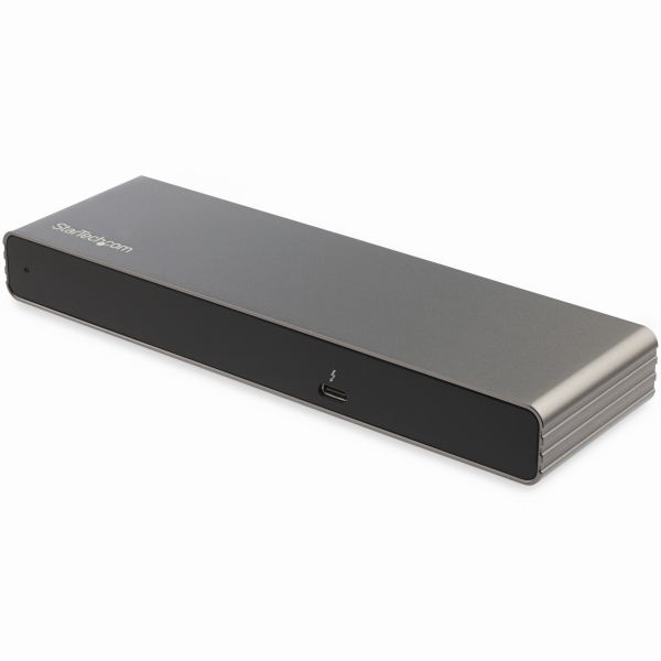 Thunderbolt 3ドッキングステーション デュアル4K/60Hzモニタ対応 DP/HDMI/VGA出力 MacBook Pro/Windows対応 85W USB PD