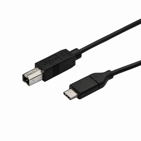 USB-C-USB-Bプリンターケーブルオス/オス0.5mUSB2.0準拠