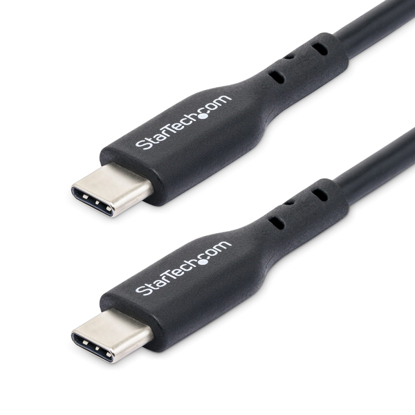 USB-C充電ケーブル/3m/USB 2.0/60W/PD 2.0/オス-オス/ブラック/Type-C 高速充電コード