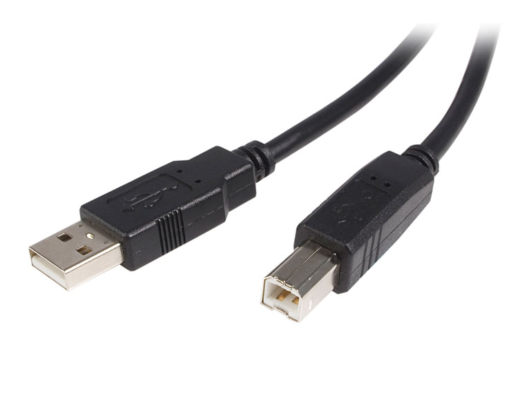 5mUSB2.0ケーブル(ABタイプ)USB(A)オスーUSB(B)オスブラック