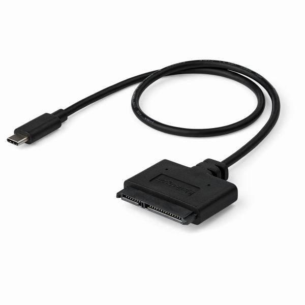 USB3.1(10Gbps)対応SATA-USB変換アダプタケーブル2.5インチSATASSD/HDDに対応ノートパソコンのUSB-C(Type-C)ポートに接続SATA1.0/2.0/3.0規格対応