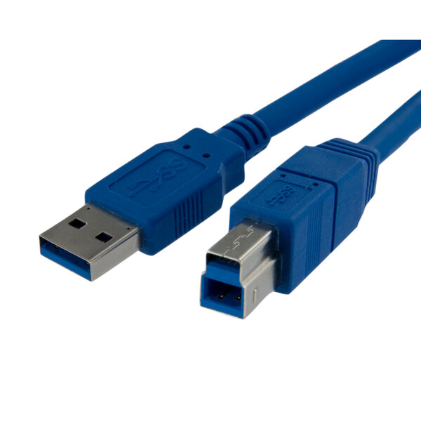 USB 3.0 - USB-Bケーブル/1m/SuperSpeed/Type-A to B/オス-オス/データ転送・同期