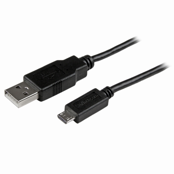 充電/同期用USB-MicroUSBスリムケーブル(91cm)スマートフォン&タブレット対応A-MicroB(オス/オス)マイクロUSB充電ケーブル