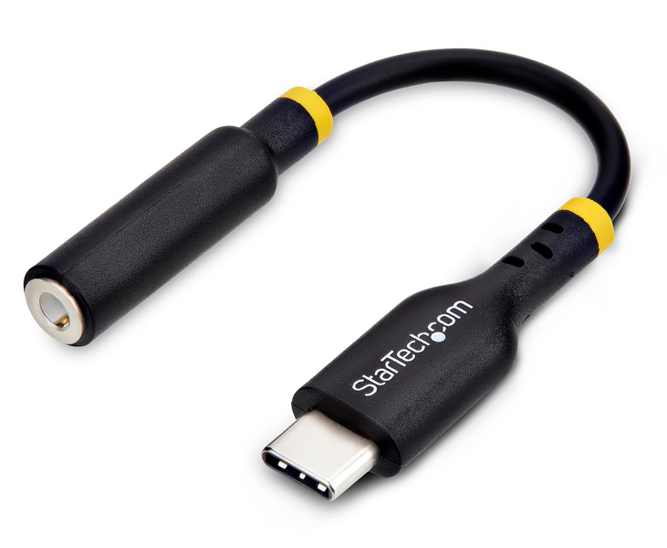 USB-C 3.5mmオーディオ変換アダプター/32bit DAC/Thunderbolt互換