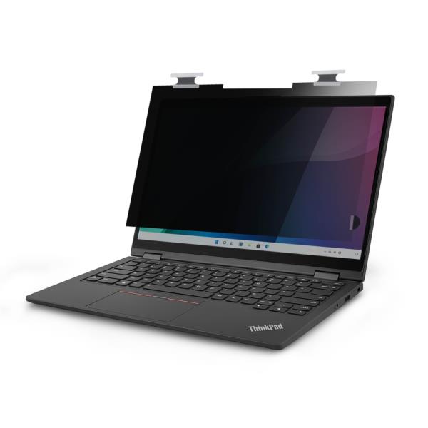 プライバシーフィルター/Lenovo X13 Yoga Gen 4用/タッチ・フリップ式/透過率75％/液晶保護フィルム
