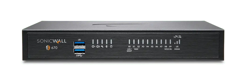 【置き換え専用型番】SONICWALL TZ670 JPN SECURE UPGRADE PLUS - ADVANCED EDITION 2YR