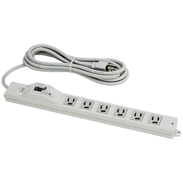 漏電ブレーカー付OAタップ