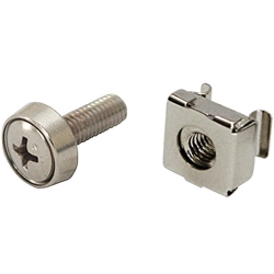 ビス・ケージナットセット M5化粧ビス・ケージナット 1箱各50個入り