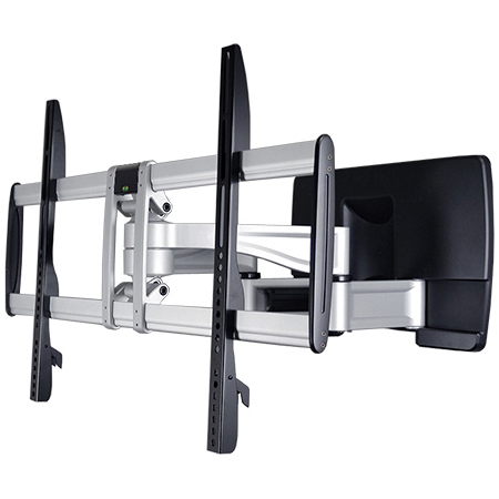テレビ壁掛け金具 上下左右角度調節 2本アーム 37-65インチ対応 TVセッターハイライン HA124 Mサイズ