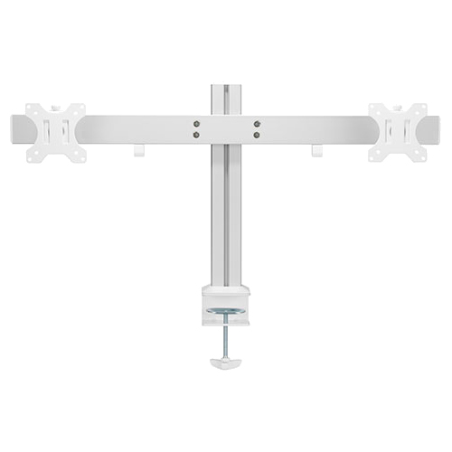 快適ワークのモニターアーム 13-32インチ対応 2画面 BA120 シルバー