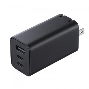 USB PD対応AC充電器（PD65W・C×2＋A×1）