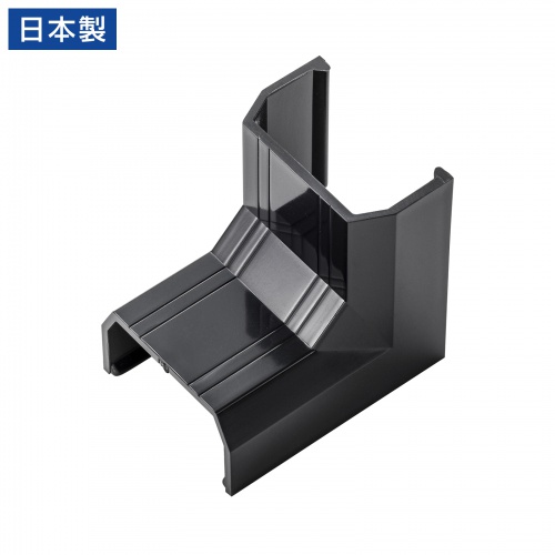 CA-KK22BK用ケーブルカバー（幅22mm、入角、ブラック）