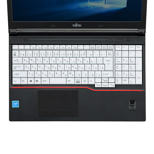 ノート用シリコンキーボードカバー（富士通 LIFEBOOK Aシリーズ用）