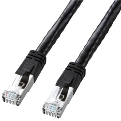 PoE CAT6LANケーブル（10m・ブラック）