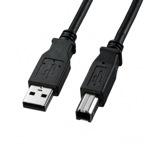 USB2.0ケーブル（ブラック・1.5m）