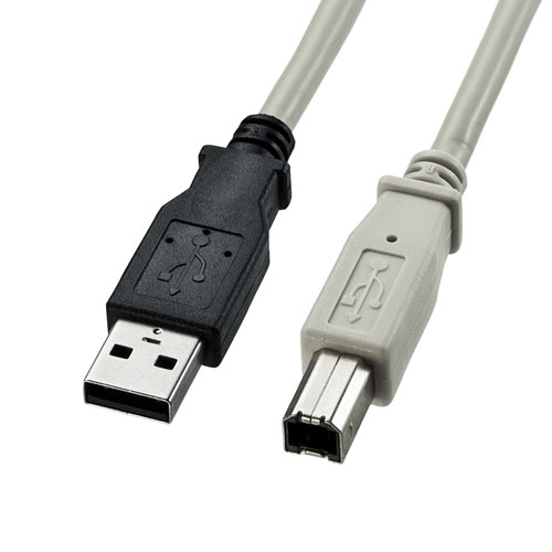 USB2.0ケーブル（ライトグレー・1.5m）