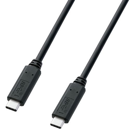 USB3.1 Gen2 Type C PD対応ケーブル（1m・ブラック）