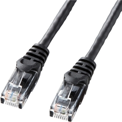 カテゴリ6 UTP LANケーブル（バルク品・15m・ブラック）