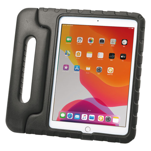 iPad 10.2インチ 衝撃吸収ケース（ブラック）