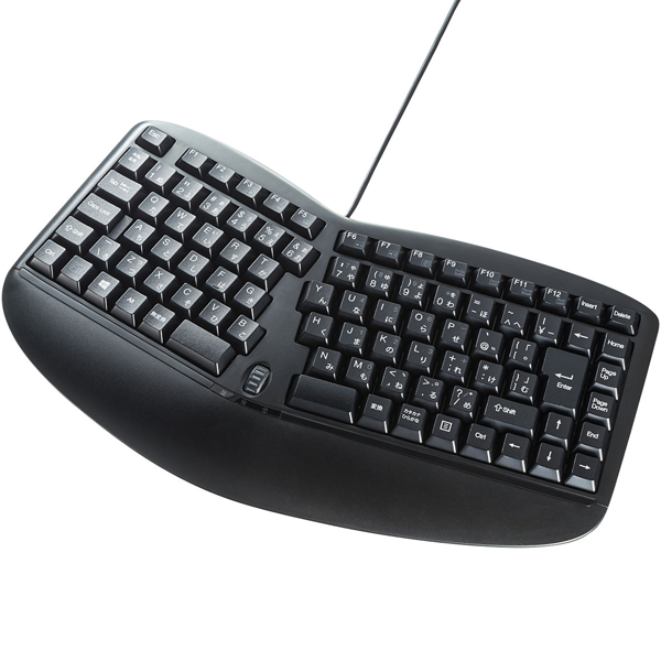 エルゴノミクスキーボード（ブラック）