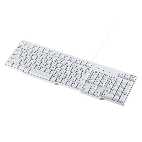 USBキーボード（ホワイト）