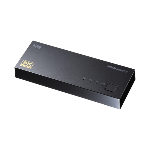 8K対応HDMI切替器（3入力・1出力）