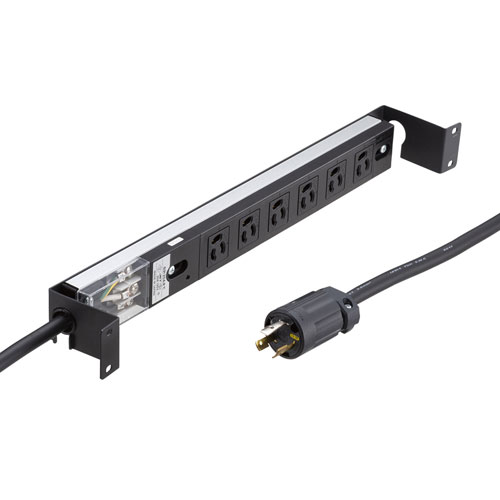 サーバーラック用コンセントバー1U（20A）
