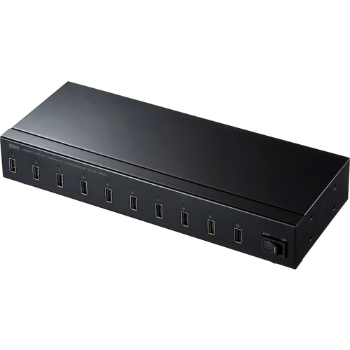 USB2.0 10ポートハブ