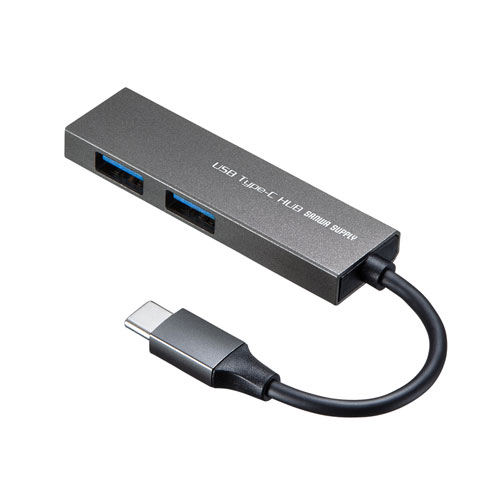 USB Type-C 2ポートスリムハブ