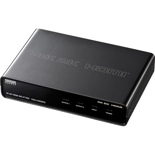 4K2K対応HDMI分配器（2分配）
