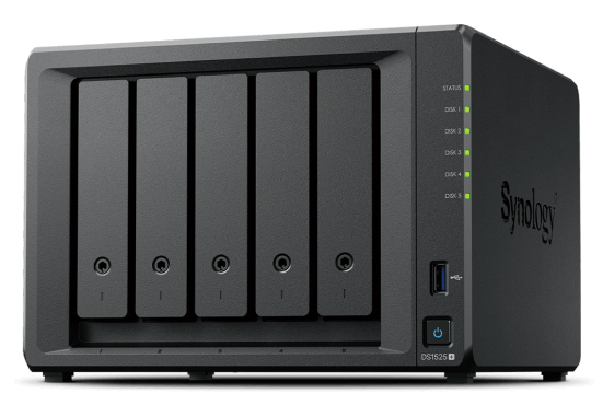 AMD Ryzen V1500B CPU搭載5ベイNAS DiskStation DS1525+