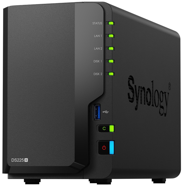 DiskStation DS225+ +HAT3300-6TB 2個
