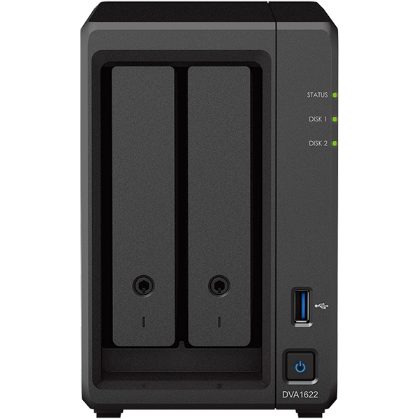ディープラーニングNVR DVA1622 HDD非搭載モデル