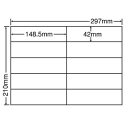 シートカットラベル A4版 10面付(1ケース500シート)