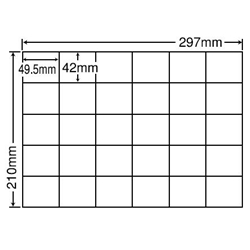 シートカットラベル A4版 30面付(1ケース500シート)