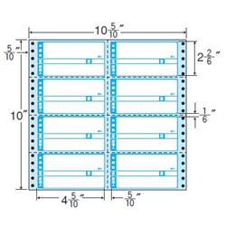 タックフォームラベル 10 5/10インチ×10インチ 8面付(1ケース500折)