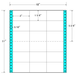 タックフォームラベル 10インチ×11インチ 18面付(1ケース500折)