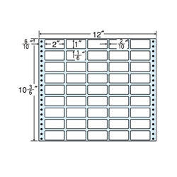 タックフォームラベル 12インチ×10 3/6インチ 45面付(1ケース500折)