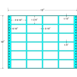 タックフォームラベル 13インチ×10インチ 24面付(1ケース500折)