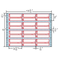 タックフォームラベル 13 6/10インチ×10インチ 12面付(1ケース500折)