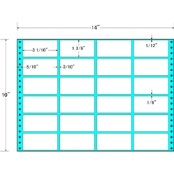 タックフォームラベル 14インチ×10インチ 24面付(1ケース500折)