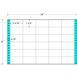 タックフォームラベル 14インチ×9インチ 30面付(1ケース500折)