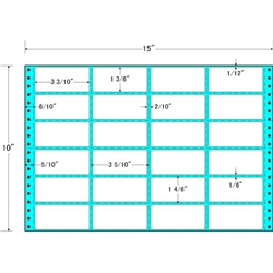 タックフォームラベル 15インチ×10インチ 24面付(1ケース500折)