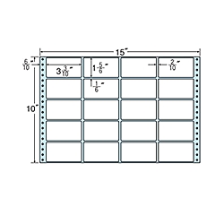 タックフォームラベル 15インチ×10インチ 20面付(1ケース500折)